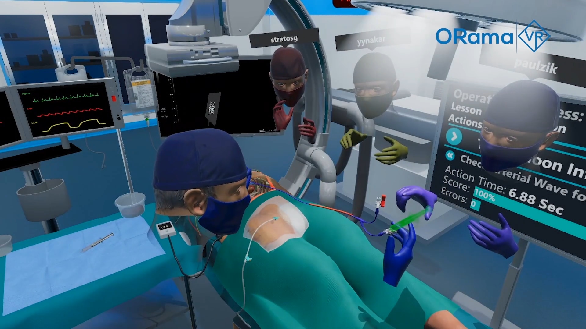 Features, Virtual Reality Medical Simulation