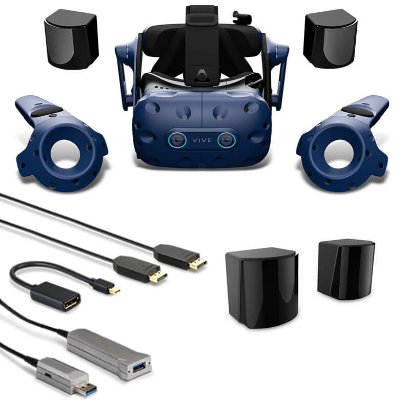 HTC VIVE Pro Eye Virtual Reality Only With Eye Tracking, 47% OFF