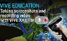 Erstellen von Screenshots und Aufnehmen von Videos mit VIVE XR Elite